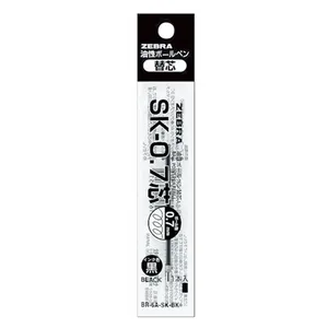 Zebra Ball Pen Refill SK-07 (BR-6A-SK-BK) Black 0