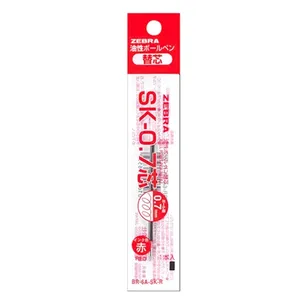 Zebra Ball Pen Refill SK-07 (BR-6A-SK-R) Red 0