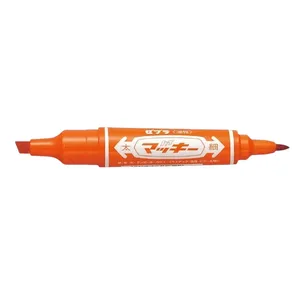 Zebra Hi-Mckie Medium Bold Marker Orange 0