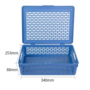 Deli Plastic Basket with Cover A4 923 5