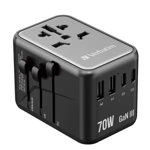 Verbatim Universal Travel Adapter GaN III 70W UTA09 3