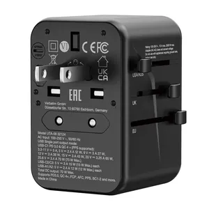 Verbatim Universal Travel Adapter GaN III 70W UTA09 7
