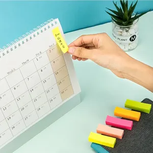 Deli Memo Paper/ Sticky Note 7154 (50mm x 15mm x 5) 4
