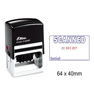 Shiny Self-Inking Stamp S829D (64 x 40mm) 2