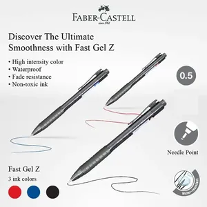 Faber Castell Fast Gel Z 0.5mm Gel Pen 4