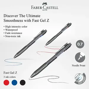 Faber Castell Fast Gel Z 0.7mm Gel Pen 4