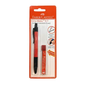 Faber Castell Grip Matic Auto Mechanical Pencil with Pencil Lead 2B 0.7mm PL13380207BC 3