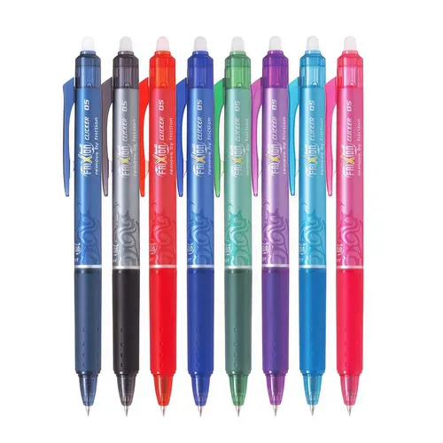 Pilot Frixion Erasable Ballpen Clicker 0.5mm BLRT-FR5-8C (Set of 8) 0