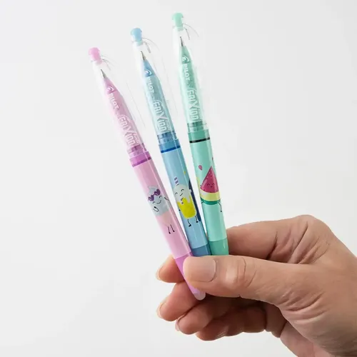 Pilot FriXion Clicker Erasable Gel Pen (BLRTFR7SW) - 0.7mm Medium Tip 5