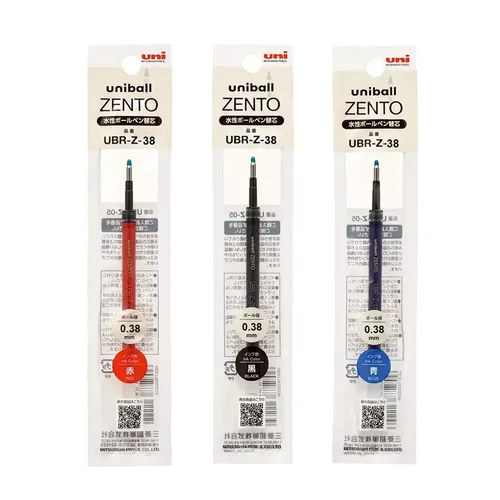 Uni-ball Zento Refill (UBN-ZS) - 0.38mm Fine Tip 0