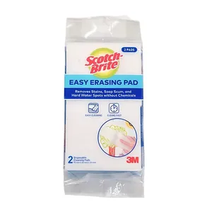 3M Scotch Brite Easy Erasing Pad 832TW-2M (Pack of 2) 0
