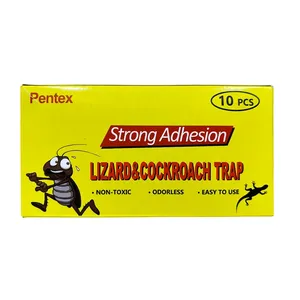 Pentex Lizard and Cockroach Trap Strong Adhesive PT-997 (Box of 10 Pieces) 0