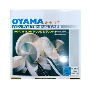 Oyama AD Fastening Tape Hook and Loop 25mm x 25M 1 Set ( 1 hook and 1 loop ) 2