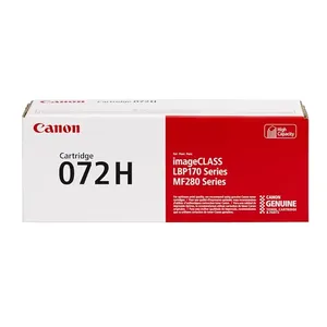 Canon 072H High‑Capacity Black Toner 5648C001 0