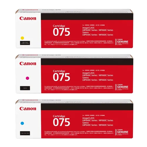 Canon Genuine Toner Cartridge 075 0