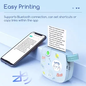 Deli Thermal Printer ES502 Blue (Bundle with 2 Thermal Paper Roll 57 x 30 x 10mm) 5