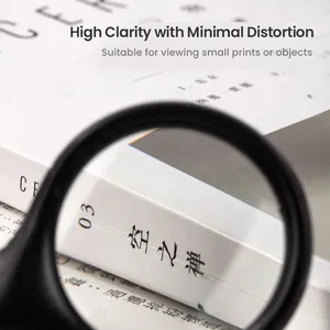Deli Magnifying Glass No.9094 (Diameter 45mm) 3 Times Magnification 2