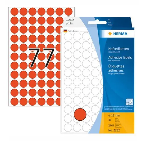 Herma Self Adhesive Label 13mm 2
