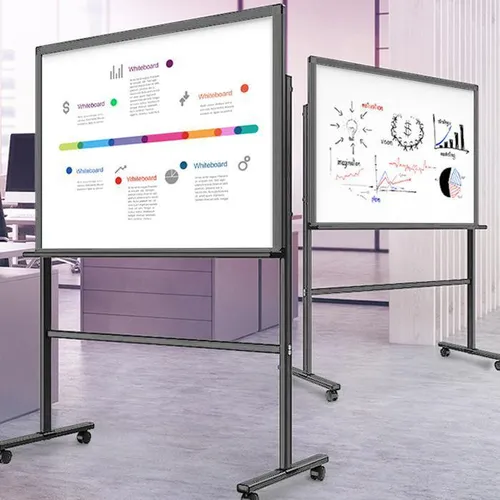 Deli Magnetic Tempered Glass Board with Stand 8737 (90 x 150cm) 6