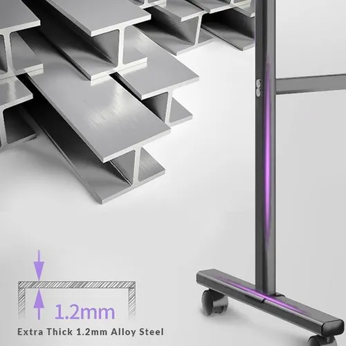 Deli Magnetic Tempered Glass Board with Stand 8737 (90 x 150cm) 7